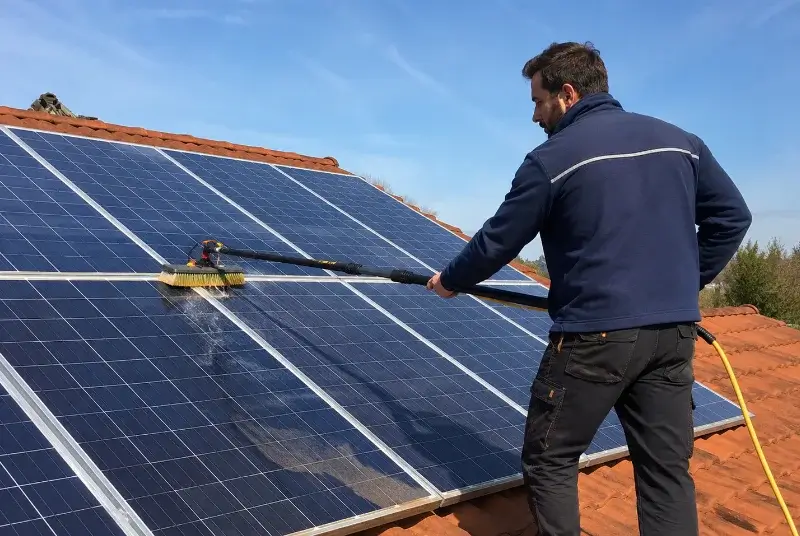 Nettoyage et entretien de panneaux solaires à Saint-Hilaire-des-Landes
