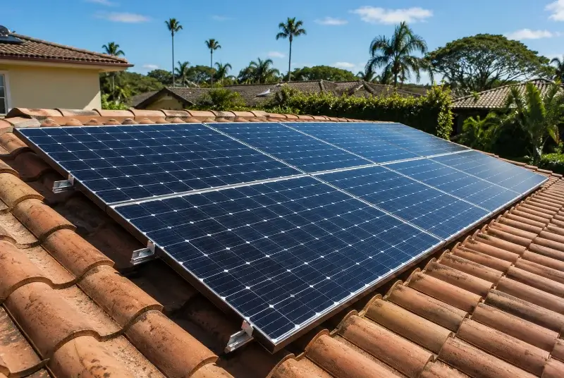 Installation de panneaux solaires à Saint-Hilaire-des-Landes